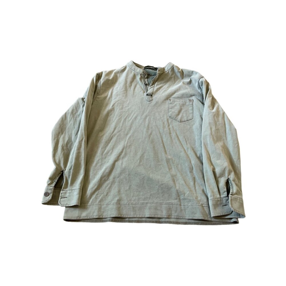 VTG Jeep‎ Men's Green Long Sleeve Size Large 90s Collared Winter